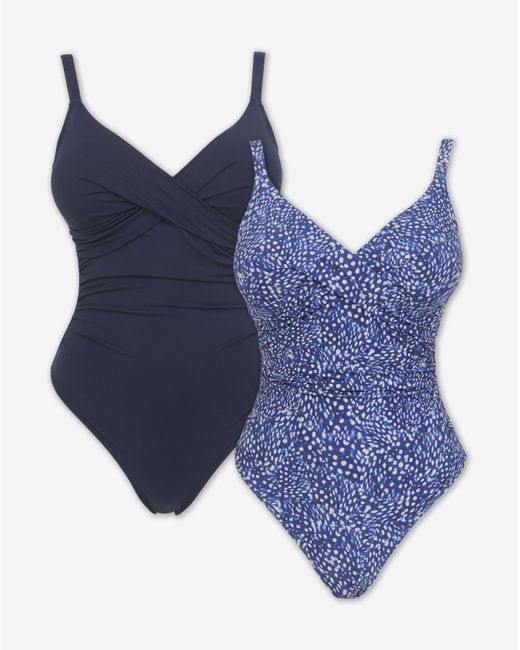MAGISCULPT Blue 2 Pack Swimsuits