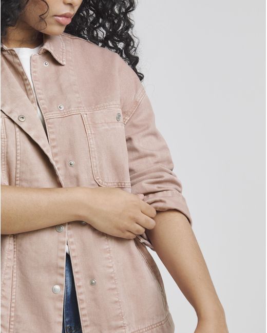 Simply Be Natural Denim Workwear Jacket
