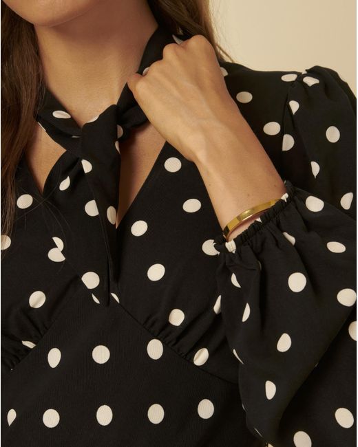 Nobody's Child Black Sadie Midi Dress