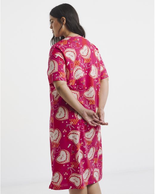 Simply Be Red 2 Pack Nighties
