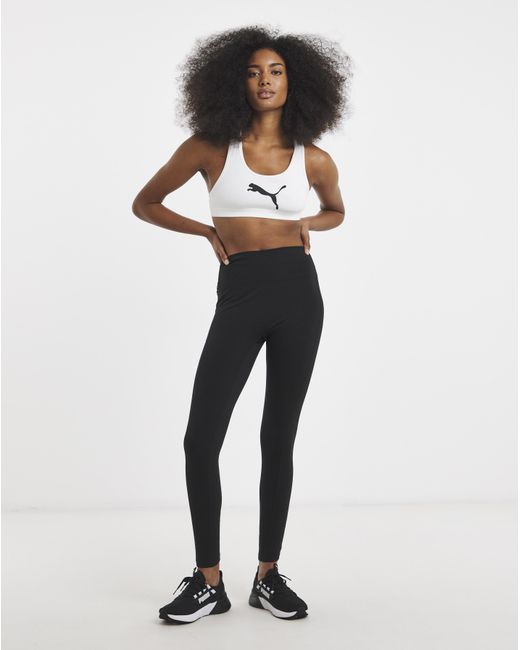 PUMA White 4 Keeps Bra