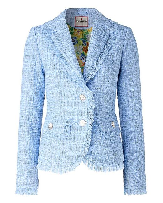 Joe Browns Blue Jb Let's Do Lunch Boucle Jacket