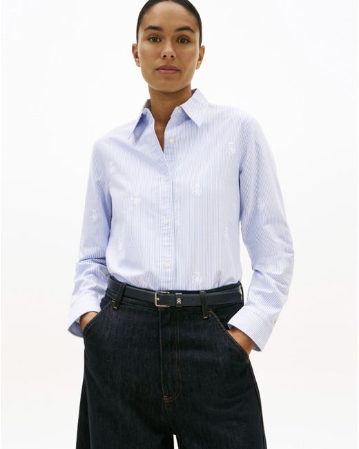 Tommy Hilfiger White Oxford Relaxed Shirt