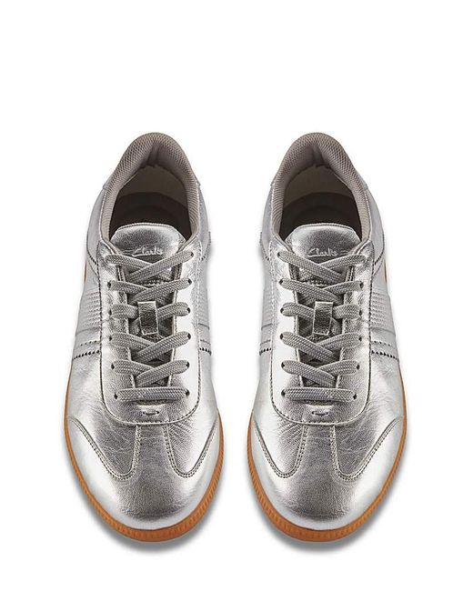 Clarks White Stara Combi Trainers