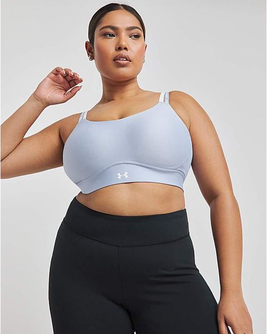 Under Armour Gray Infinity Support Rib Bra