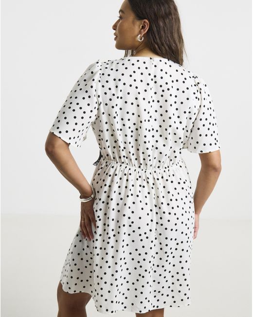 Simply Be White Mini Dress