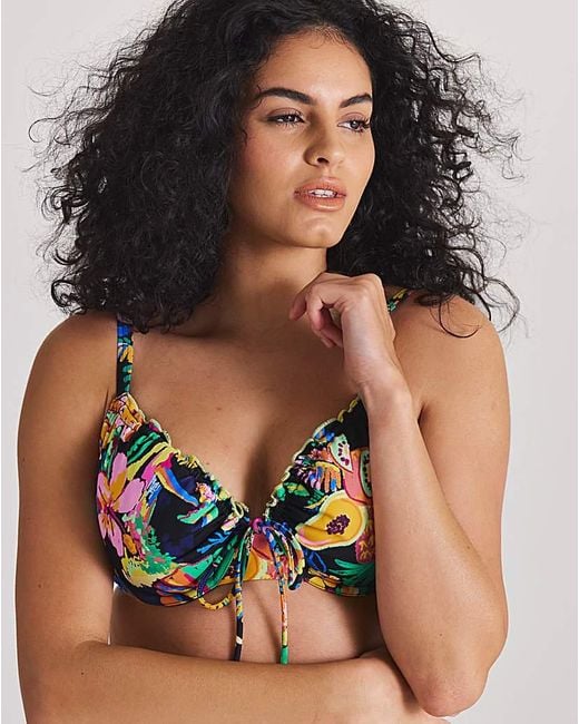 Simply Be Multicolor Underwired Bikini Top