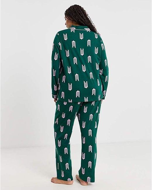 Disney Green Wicked Button Through Pyjama Set