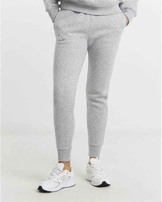 Under Armour White Iconic Fleece Jogger