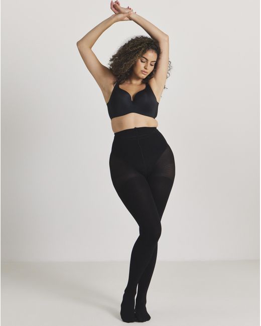 Pretty Secrets Black 1 Pack Thermal Shaping 200 Denier Tights