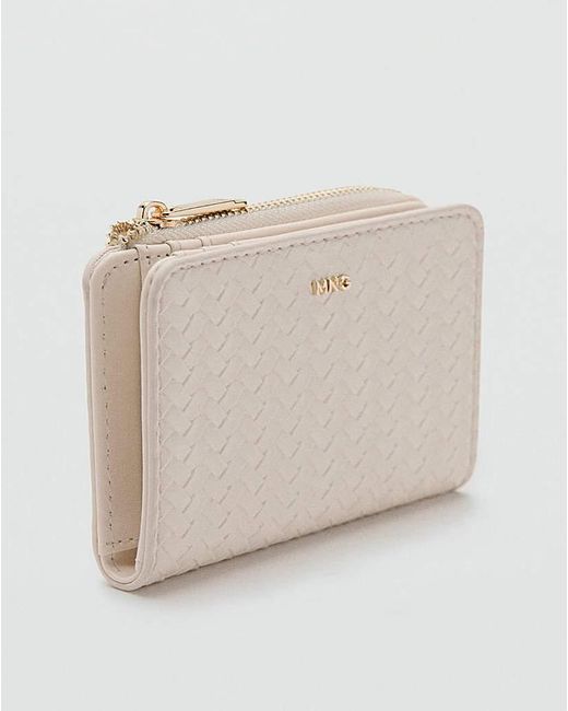 Mango Natural Braided Small Purse