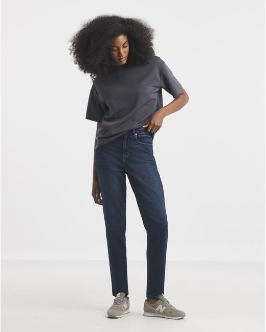 Simply Be Blue 99 1 Slim Straight Jeans