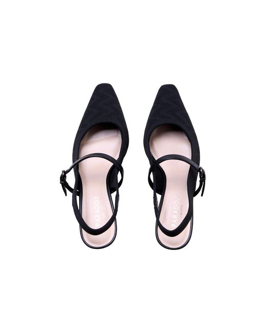 Paradox London Blue Tropicana Slingback Heels