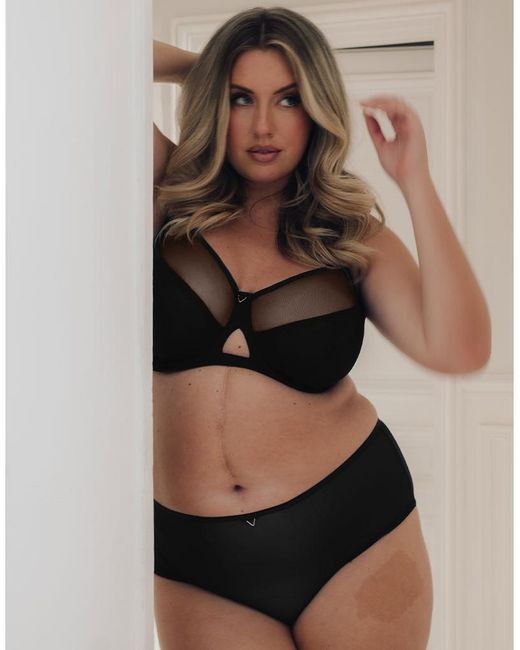 Curvy Kate Black Victory Balcony Wired Bra