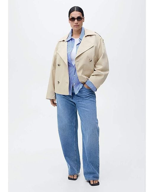 Mango White Jacket Lipa