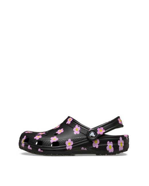 CROCSTM White Classic Flower Clog