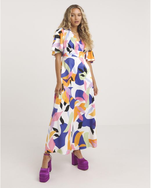 Twisted Wunder Multicolor Kylie Maxi Dress