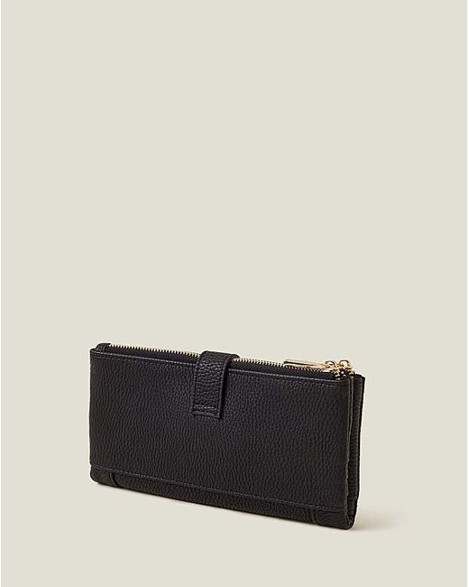 Accessorize Black Push Lock Wallet