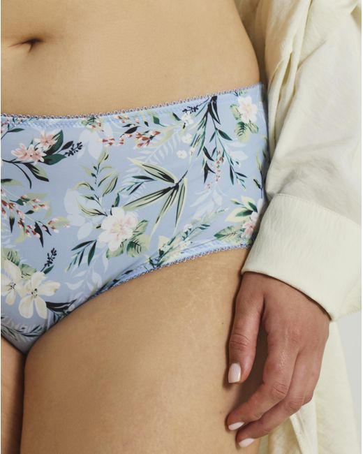 Goddess Multicolor Kayla Full Fit Knicker Cornflwer