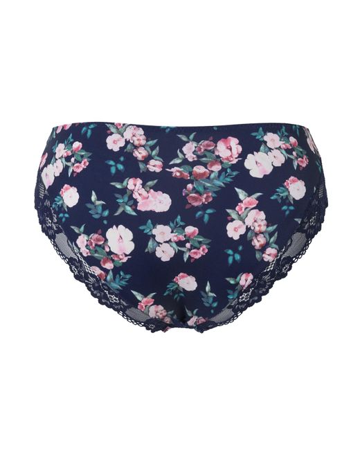 Pretty Secrets Blue Adrianne Midi Briefs