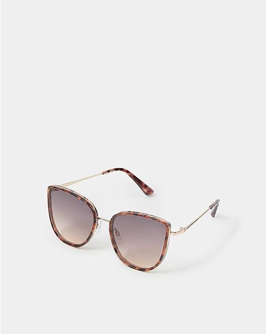 Accessorize Natural Cat Eye Sunglasses