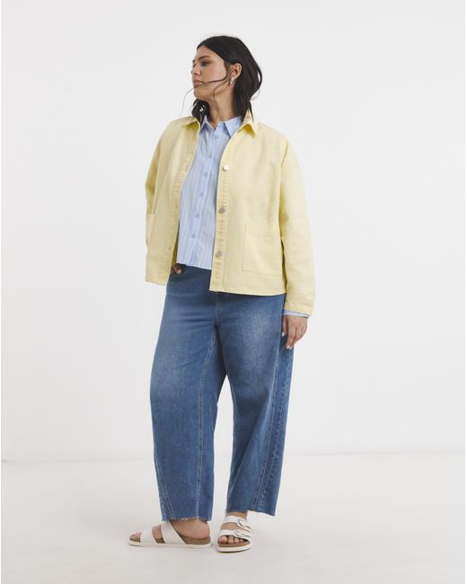 Simply Be Blue Utility Jacket