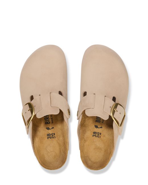 Birkenstock Natural Boston Big Buckle Sandals