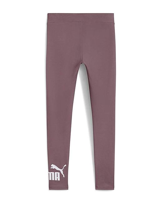 PUMA Purple Essential Logo Leggings