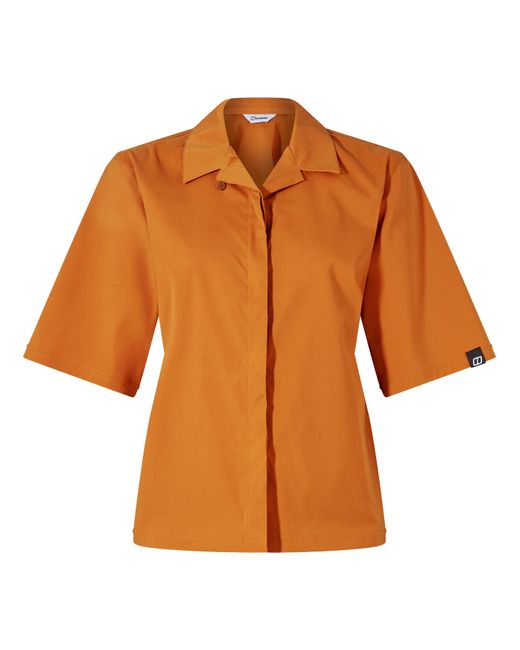 Berghaus Orange Explorer Short Sleeve Overshirt