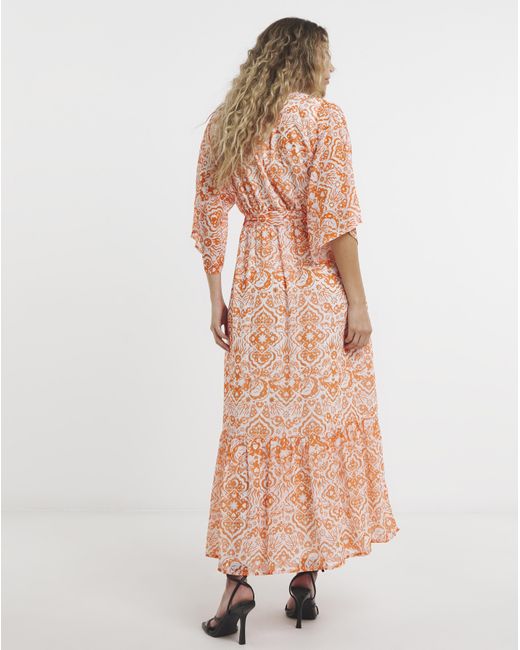 Lovedrobe Orange Dress