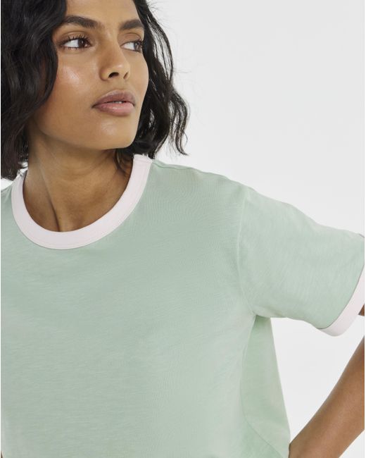 Simply Be Green Ringer T-Shirt