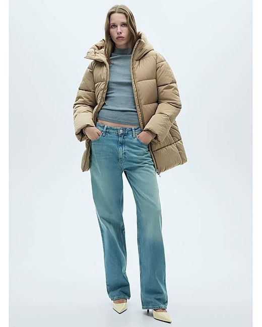 Mango Natural Puffer Coat Tokyo