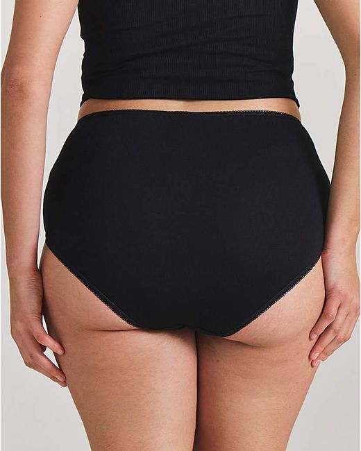 Pretty Secrets Blue 4 Pack Full Fit Knickers