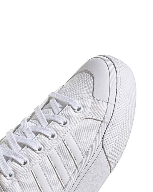 Adidas White Bravada 2.0 Platform Trainers