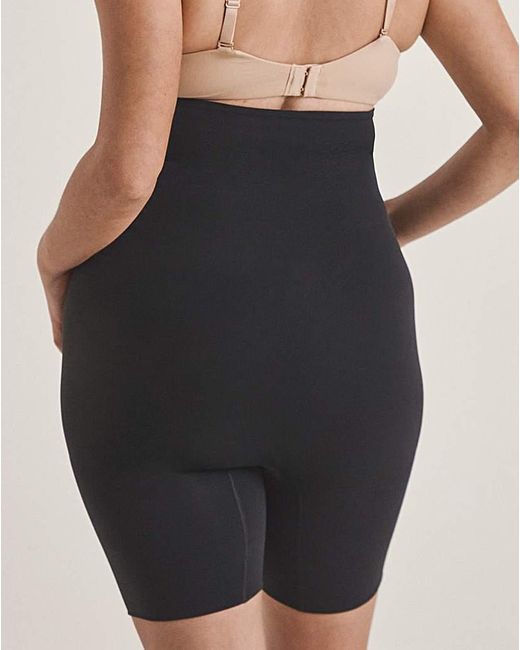 Spanx Black Everyday Seamless Shorts