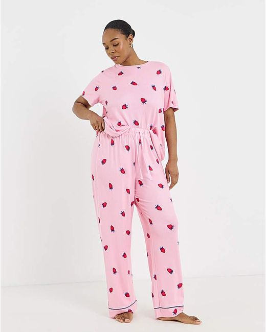 Pretty Secrets Pink Supersoft Pj Set