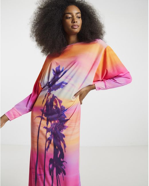 Twisted Wunder Pink Amy Maxi Dress