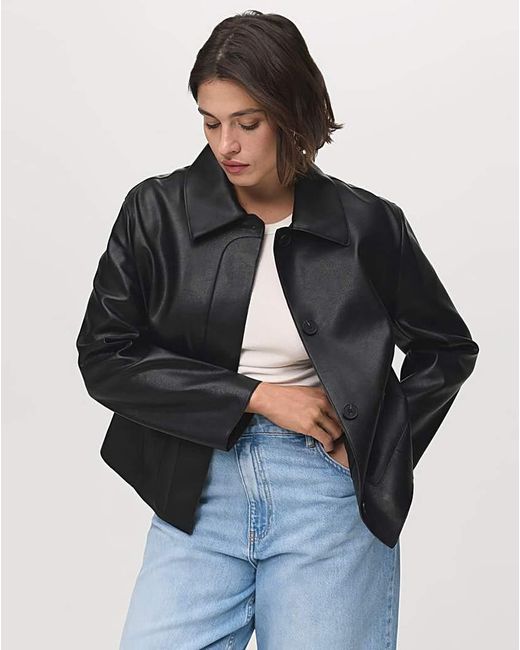 Mango Blue Jacket Sabina