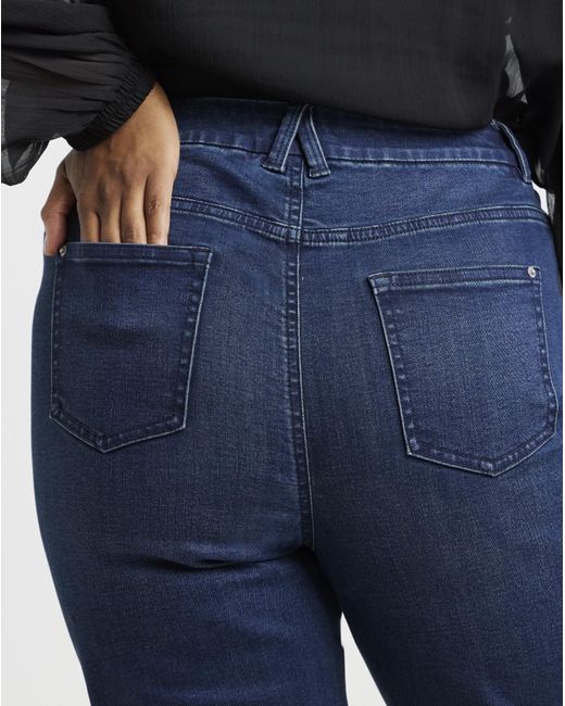 Simply Be Blue Super Stretch Denim Slim Jeans