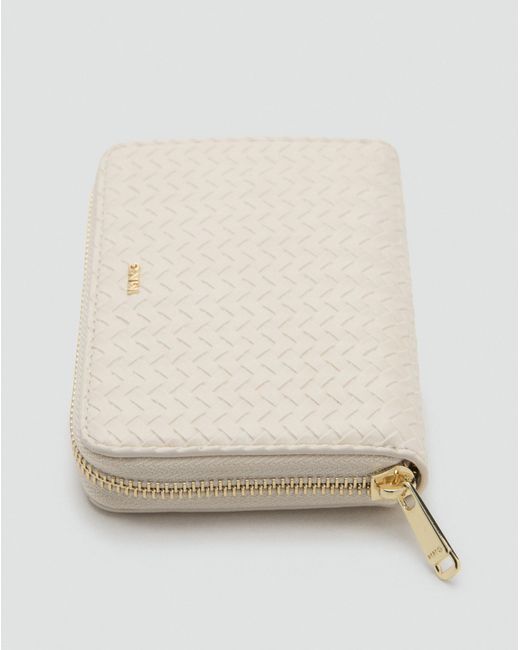 Mango Natural Braided Medium Purse