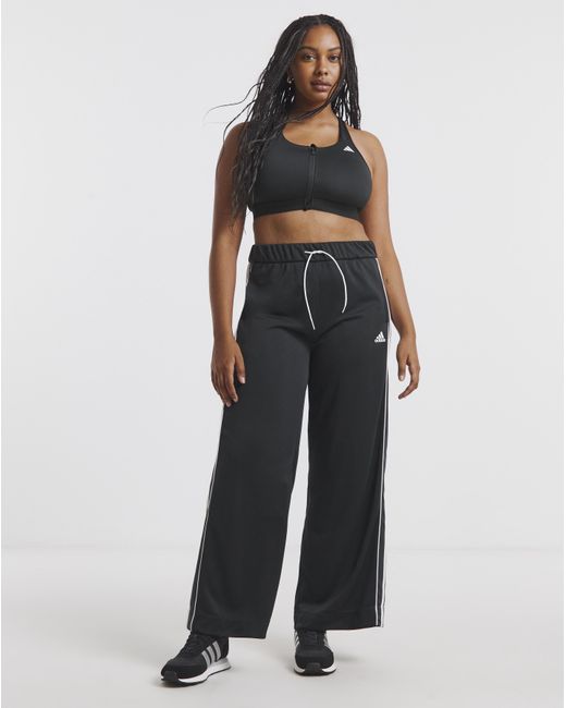 Adidas Black Performance Medium Support Bra