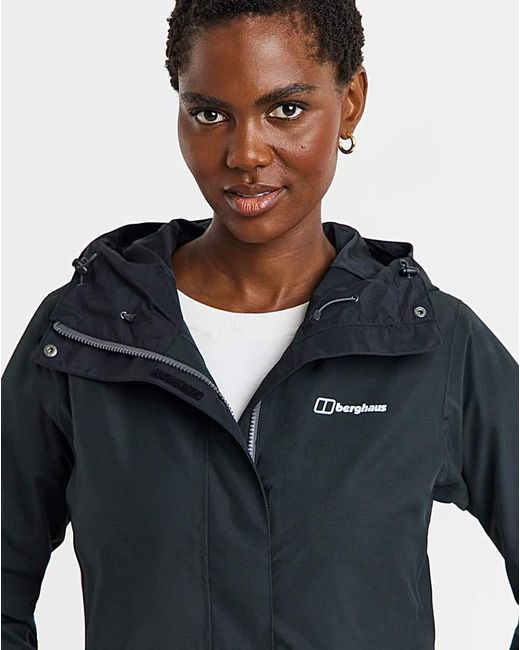 Berghaus Black Omeara Long Jacket