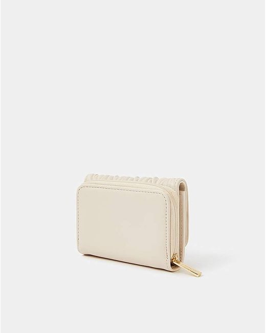 Accessorize Natural Shell Tri-Fold Purse