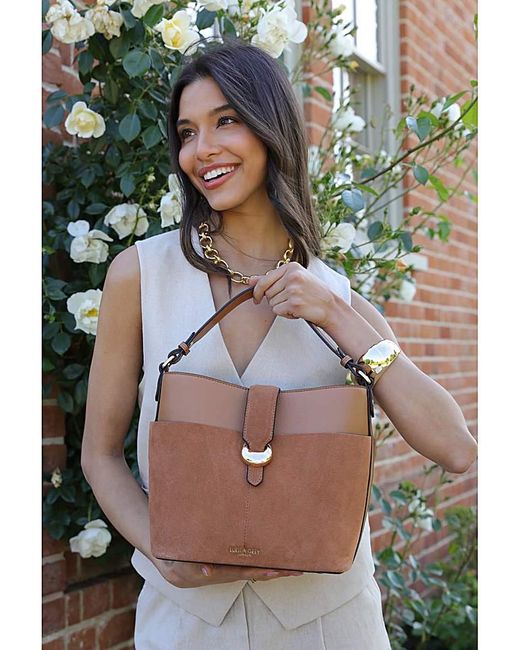 LUELLA GREY LONDON Brown Luella Indra Tan Crossbody