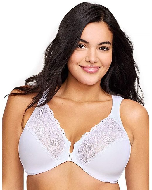 Glamorise White 1245 Wonder Wire Bra