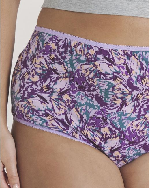 Pretty Secrets Multicolor 6 Pack Full Brief Knickers