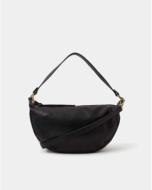 Accessorize Black Scoop Shoulder Crossbody Bag