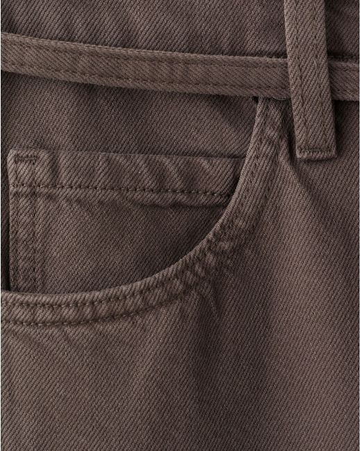 Mango Black Rachel Wide-Leg Jeans With Drawstr