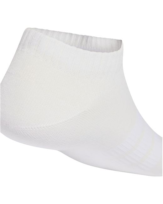 Adidas White Essential 3 Pack Trainer Socks