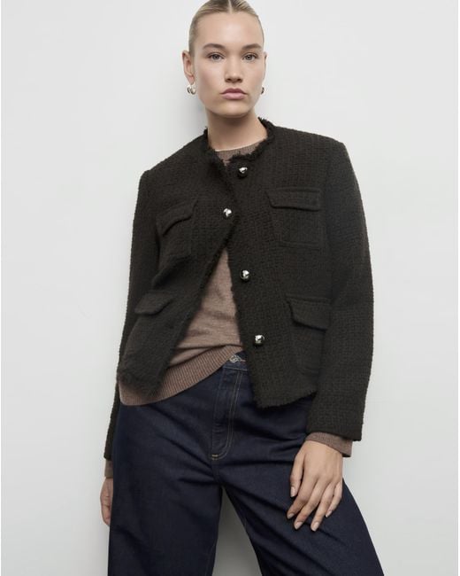 Mango Black Jacket